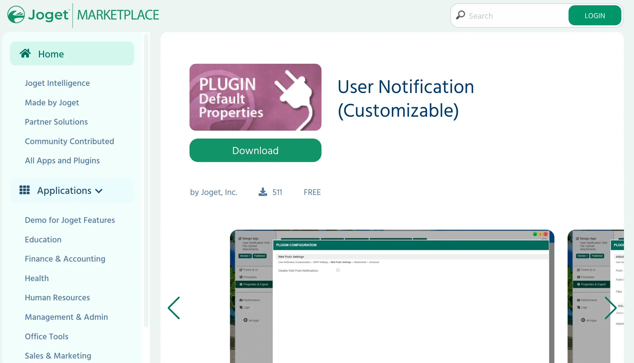 User Notification Plugin