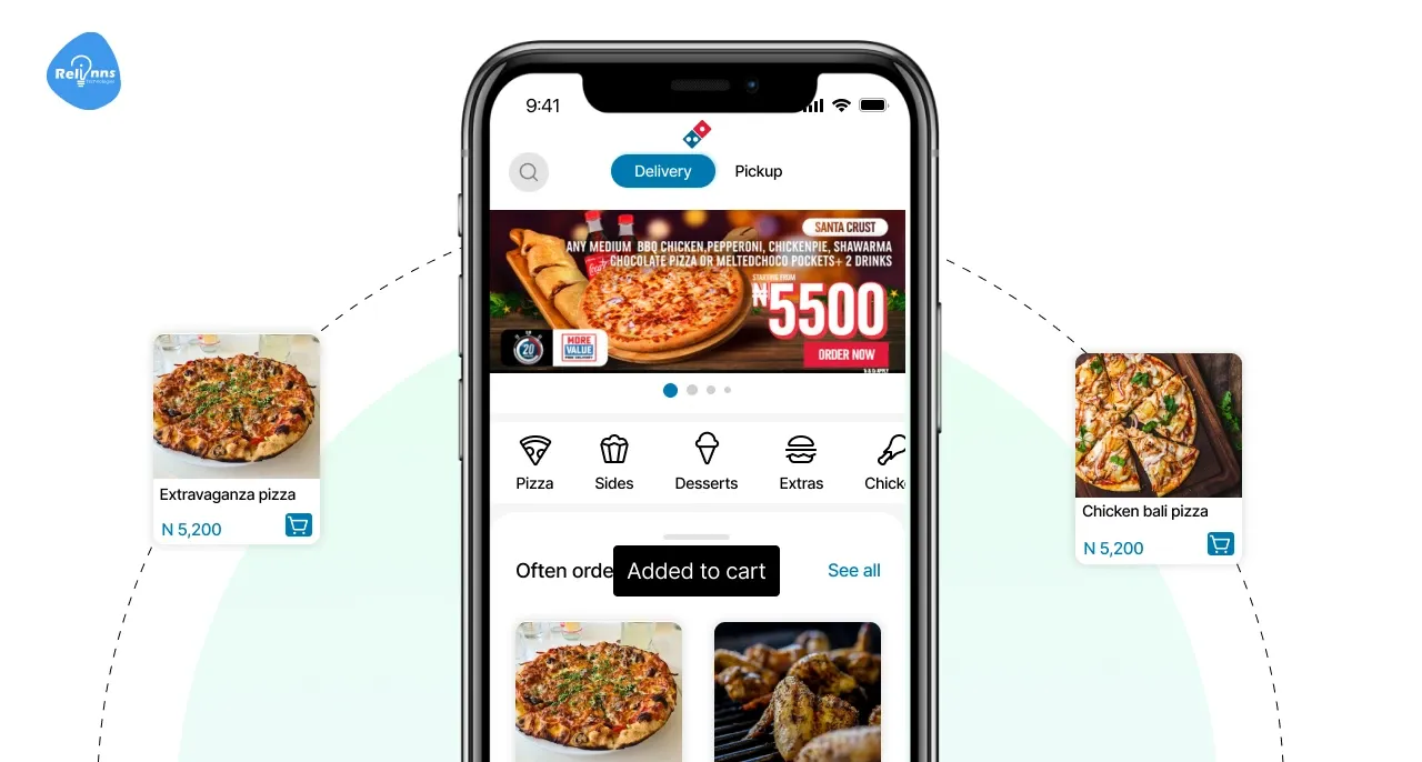 Use Case: Domino’s Pizza App Redesign for Higher Conversions