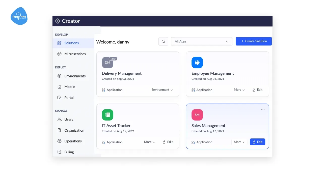What is Zoho Creator?